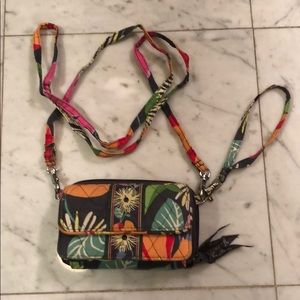 Vera Bradley wristlet/crossbody wallet